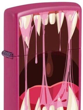 Zippo Lighter: Monster Teeth - Frequency